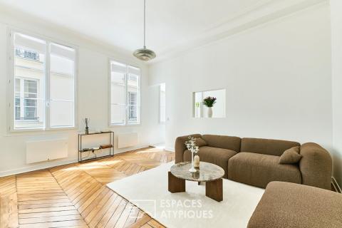 Appartement repensé par architecte – Richelieu-Drouot