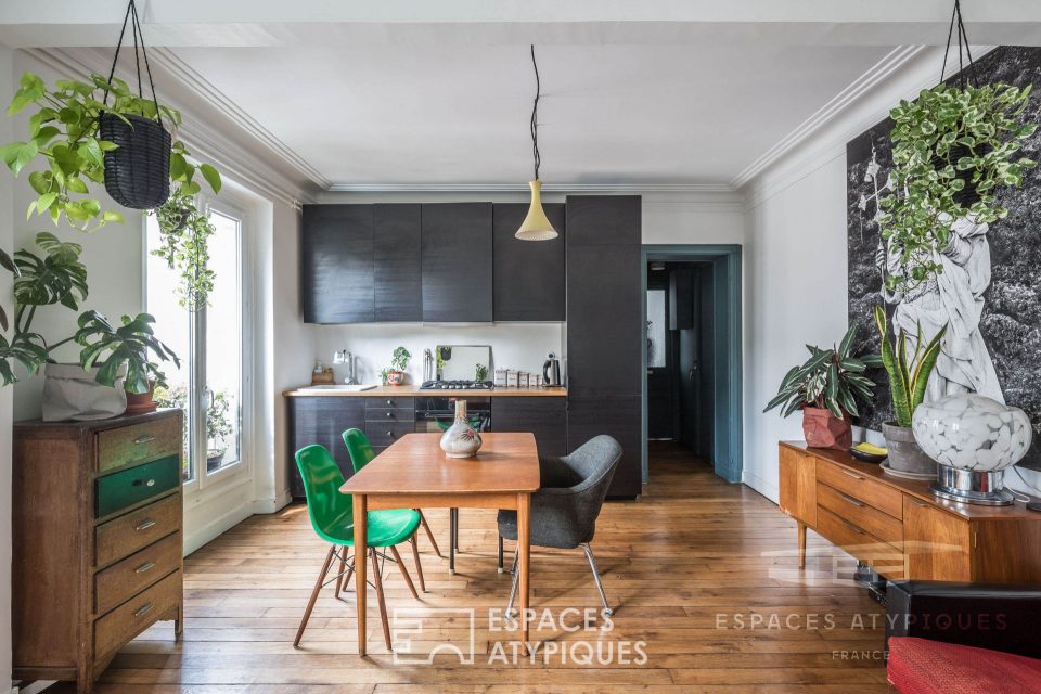 75018 PARIS - Appartement vintage refait par architecte - Réf. 1756EP