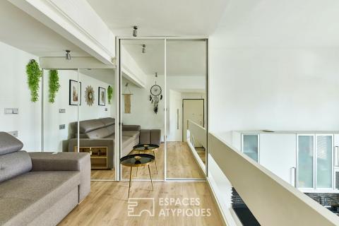 Esprit loft aux airs de troglodyte – Quartier Auteuil