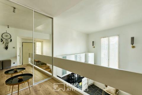 Appartement esprit loft inversé – Quartier Auteuil