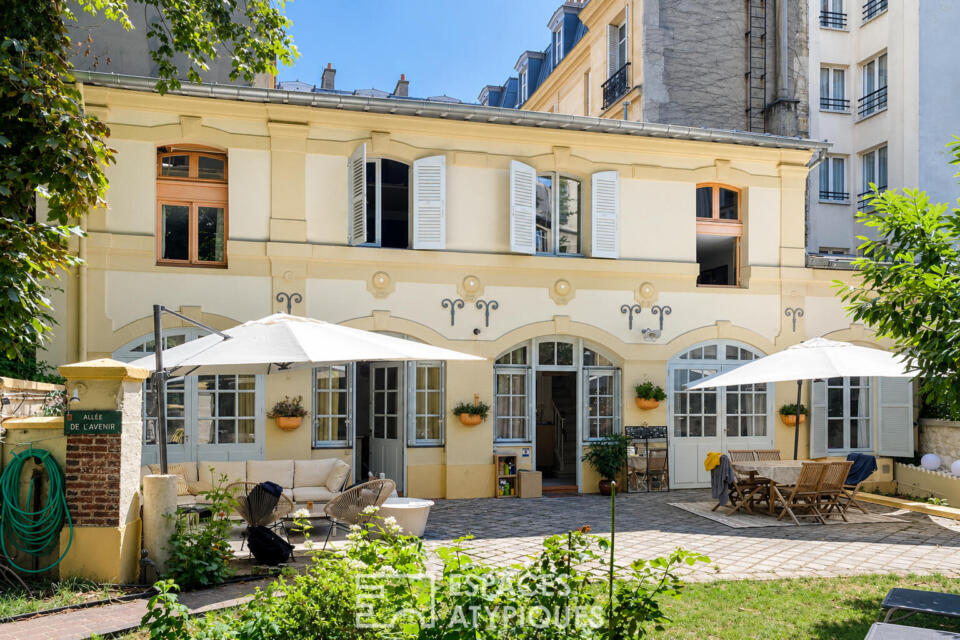 Maison confidentielle avec terrasse et jardin d'exception - Quartier Europe