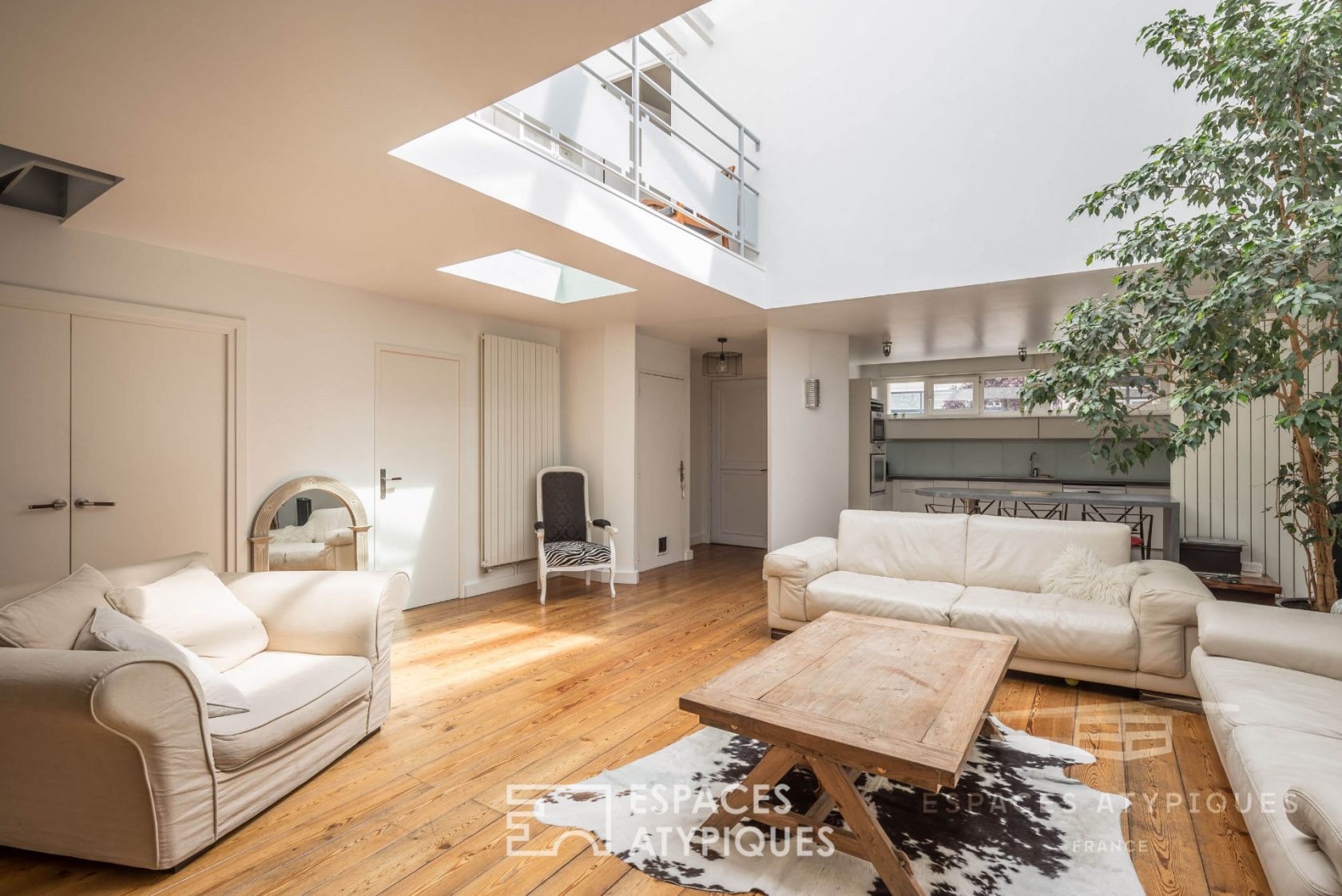 Former factory transformed into a duplex