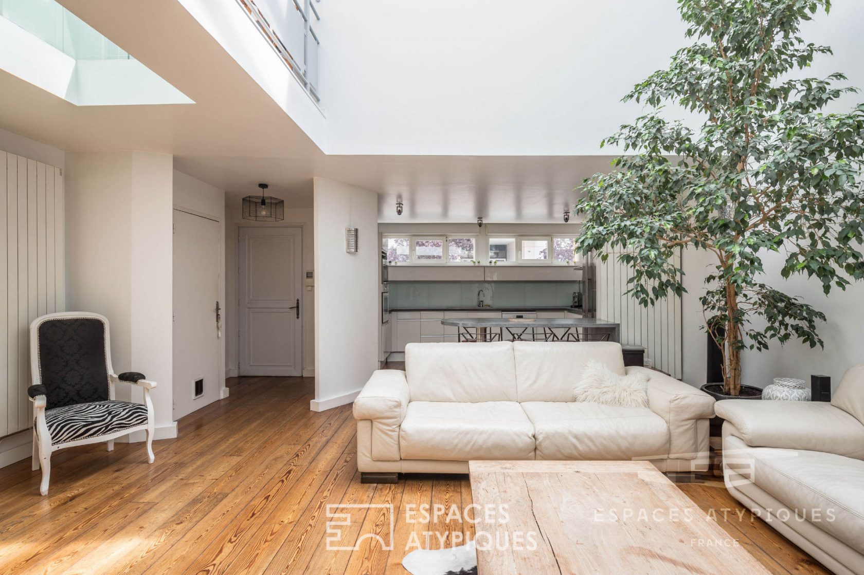 Former factory transformed into a duplex