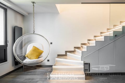 Contemporary duplex with terrace