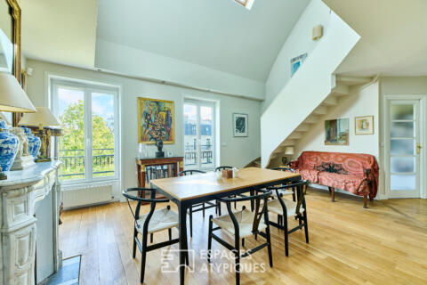Duplex en dernier étage – Wagram