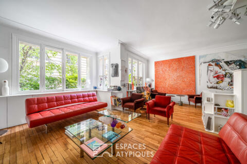 Appartement dans voie privée arborée – La Muette