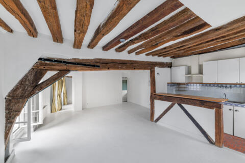 Duplex de charme avec studio indépendant possible – Place du Tertre