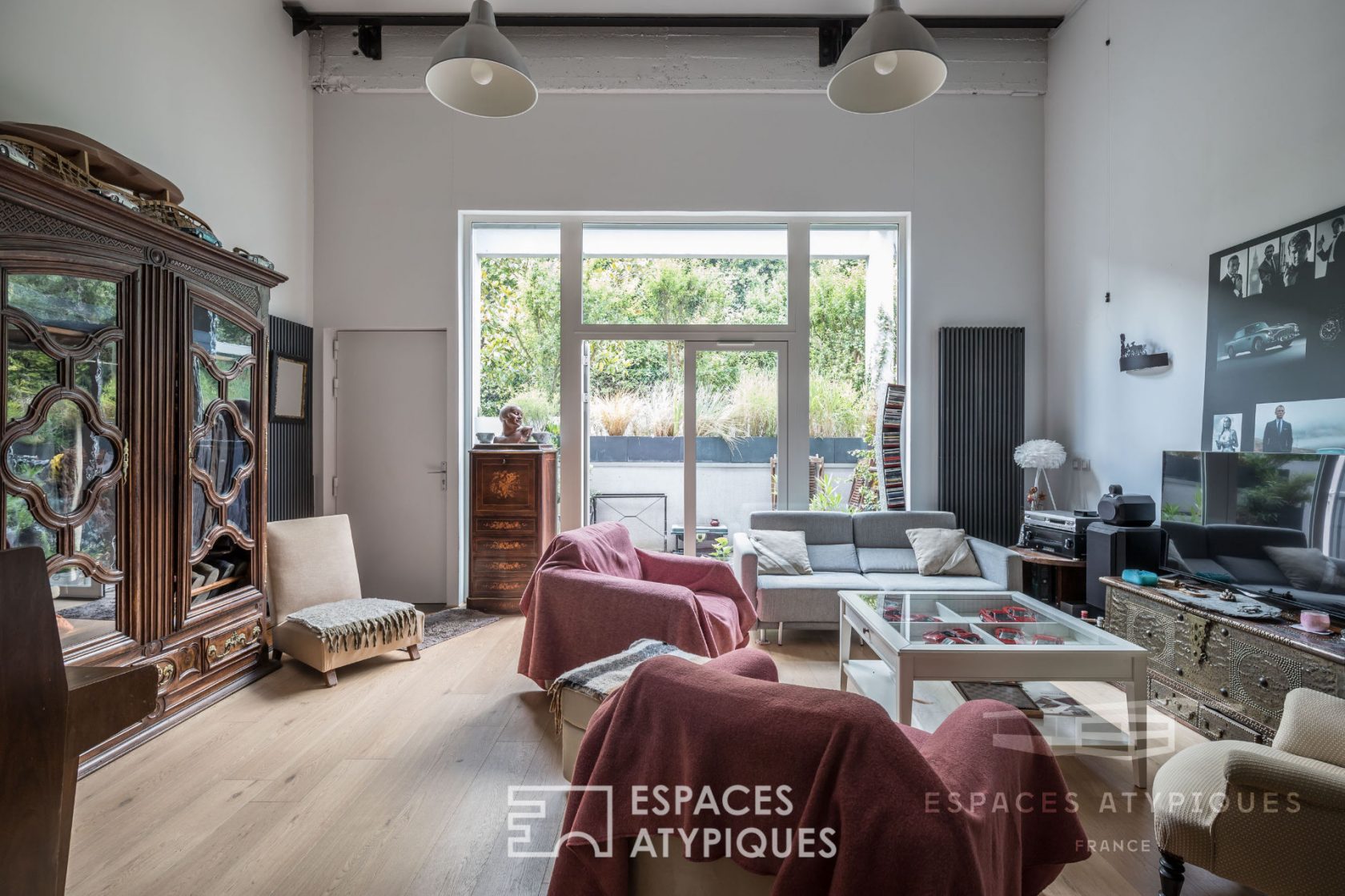 Loft en triplex dans une ancienne imprimerie