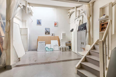 Atelier d’artiste sous verrières – Lamarck-Caulaincourt
