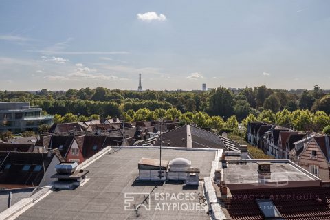 Dernier étage avec vue en hyper-centre