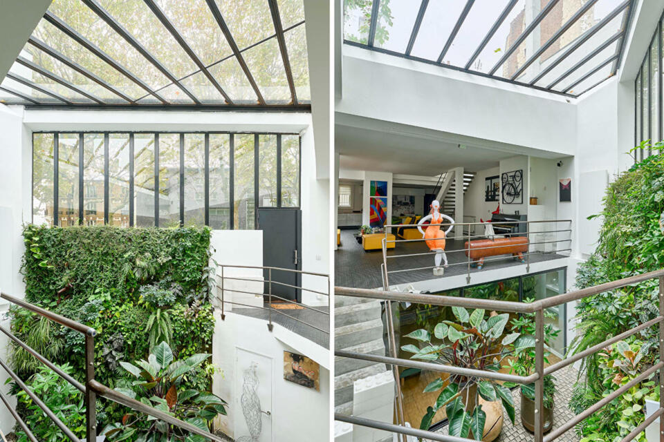 Loft spectaculaire avec terrasse & jardin intérieur - Grandes Carrières