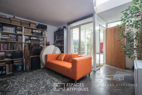 Appartement esprit maison avec terrasses et cour privative