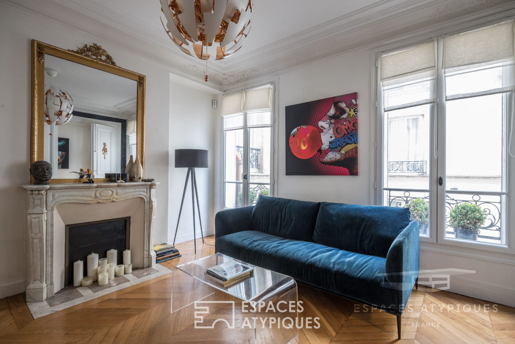 Appartement rénové à côté de l’Etoile