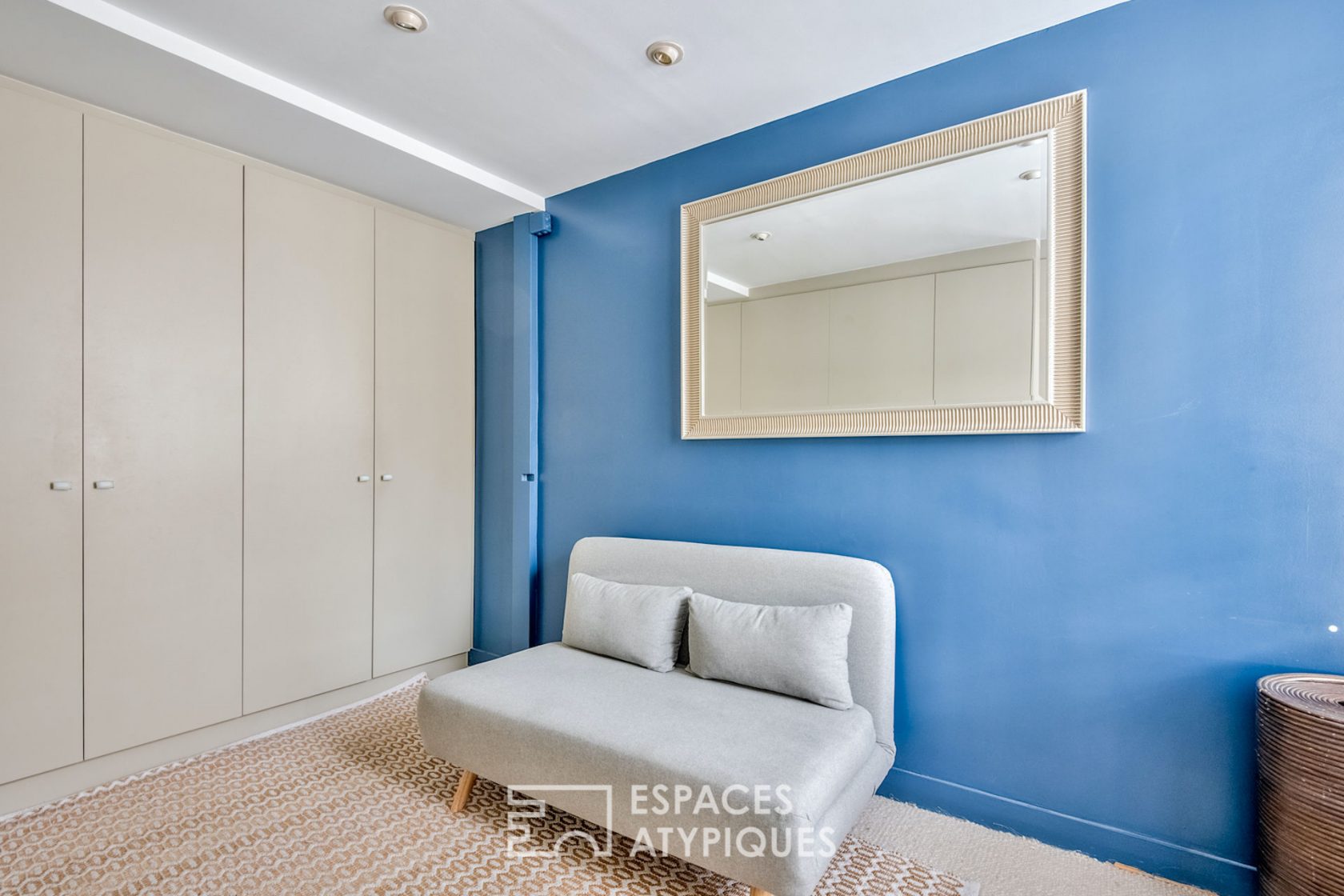 Attic duplex on the top floor