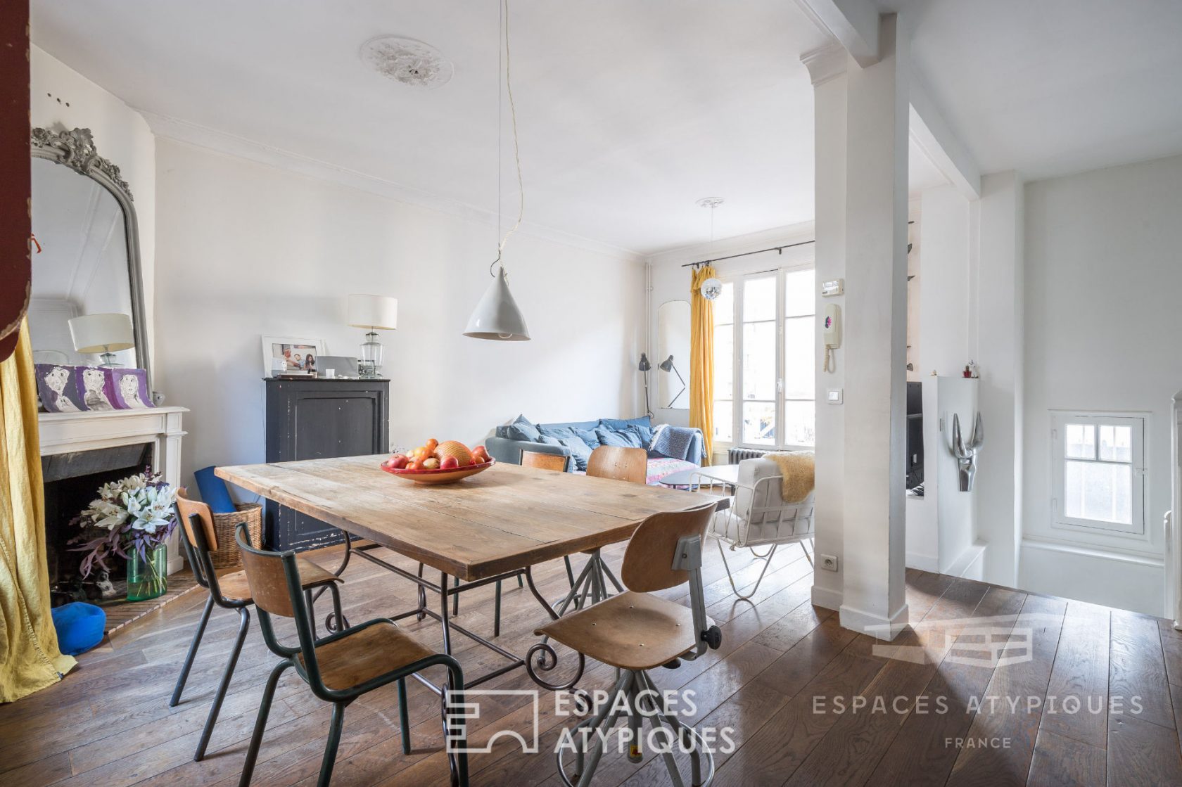 Family townhouse with terrace in hyper-center