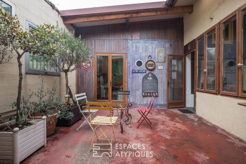 Loft spirit with courtyard
