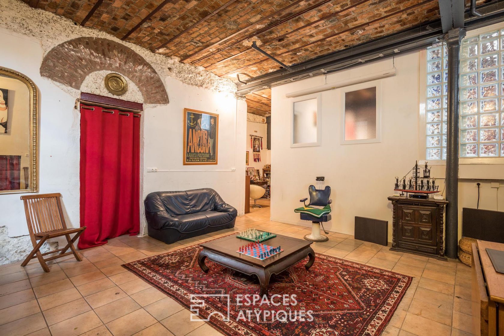 Loft spirit with courtyard