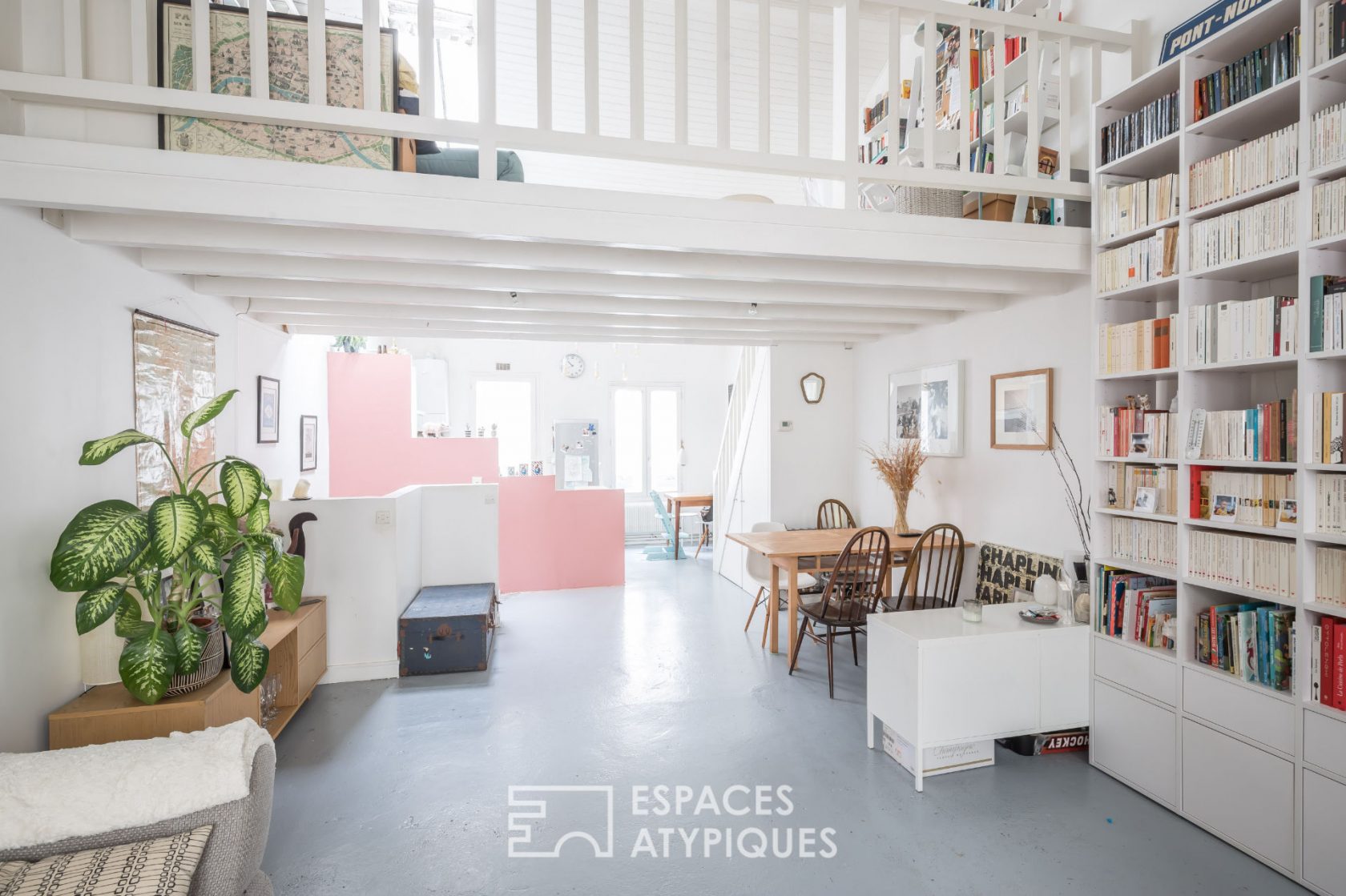 Duplex comme une maison avec terrasse et patio