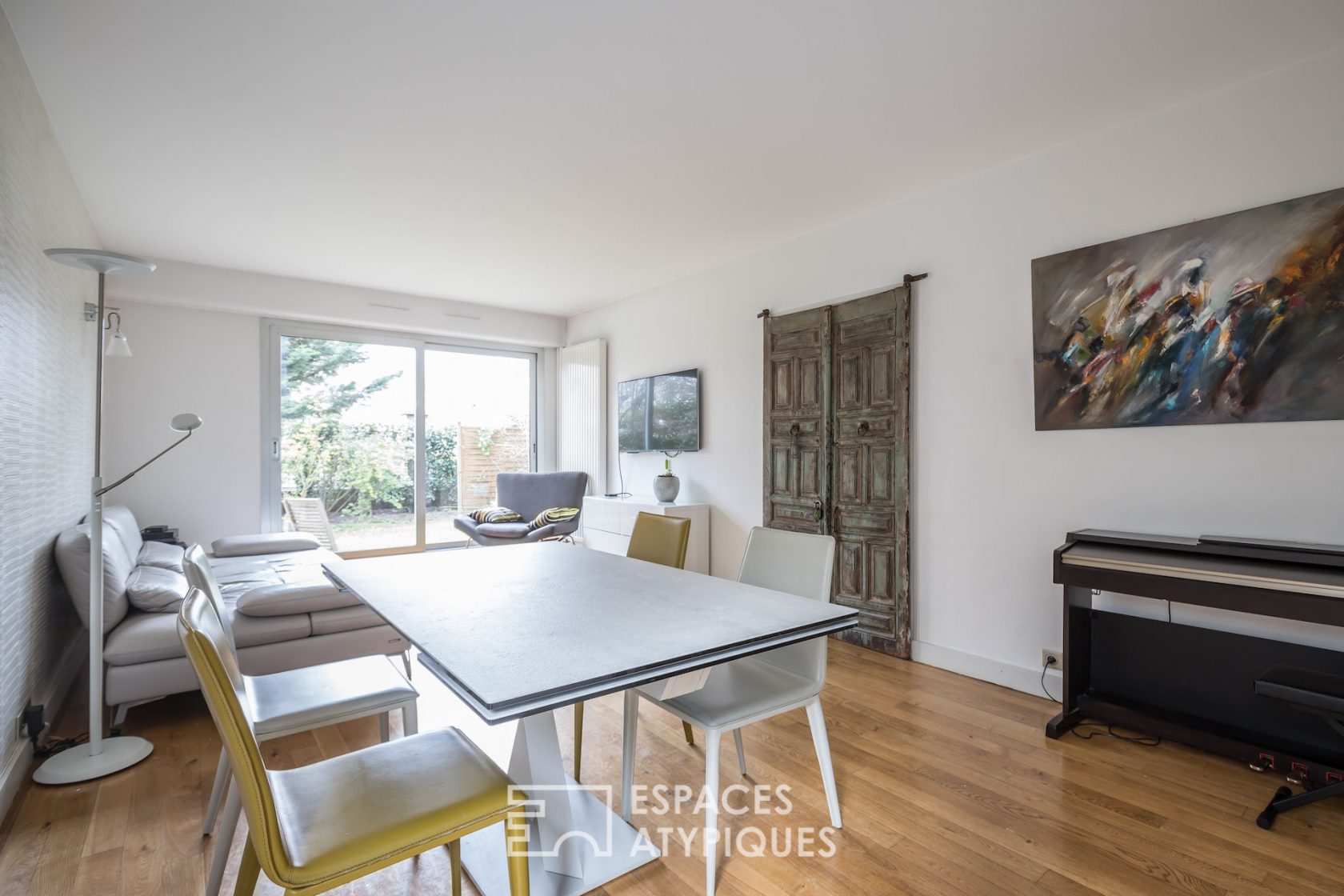 Appartement familial à Neuilly sur Seine avec jardin