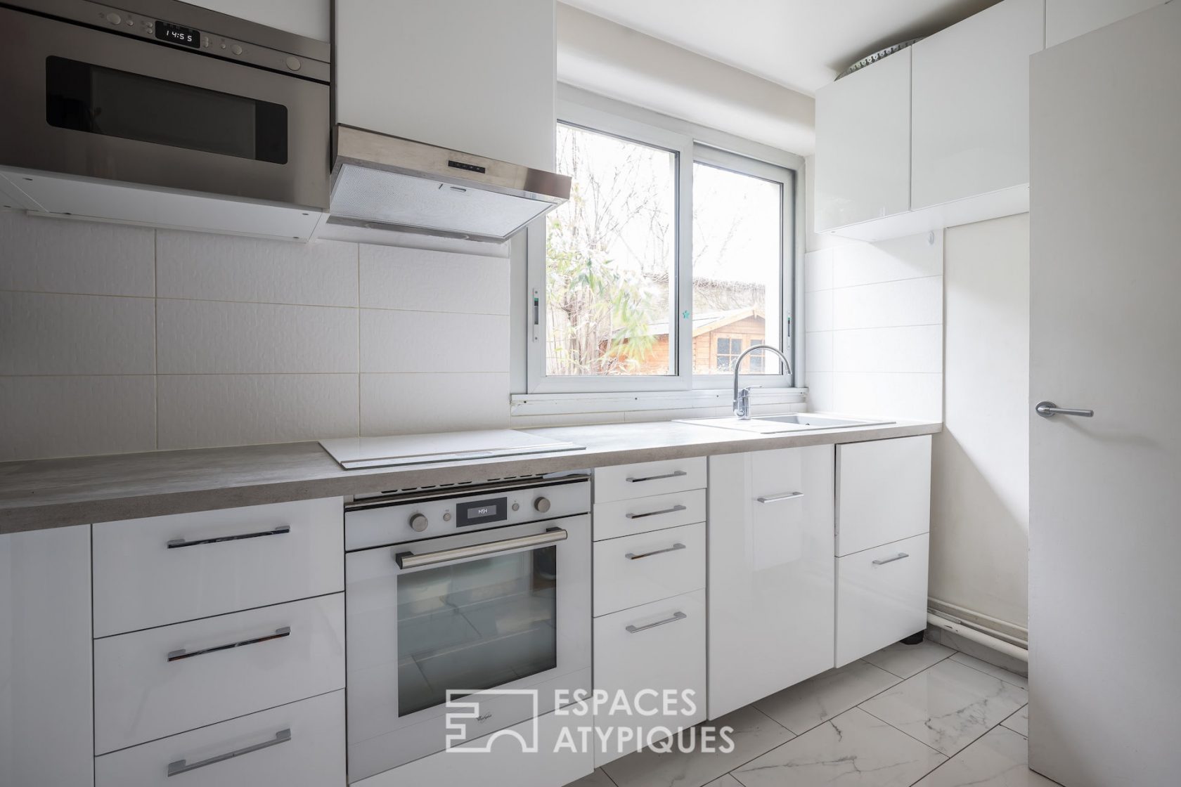 Appartement familial à Neuilly sur Seine avec jardin