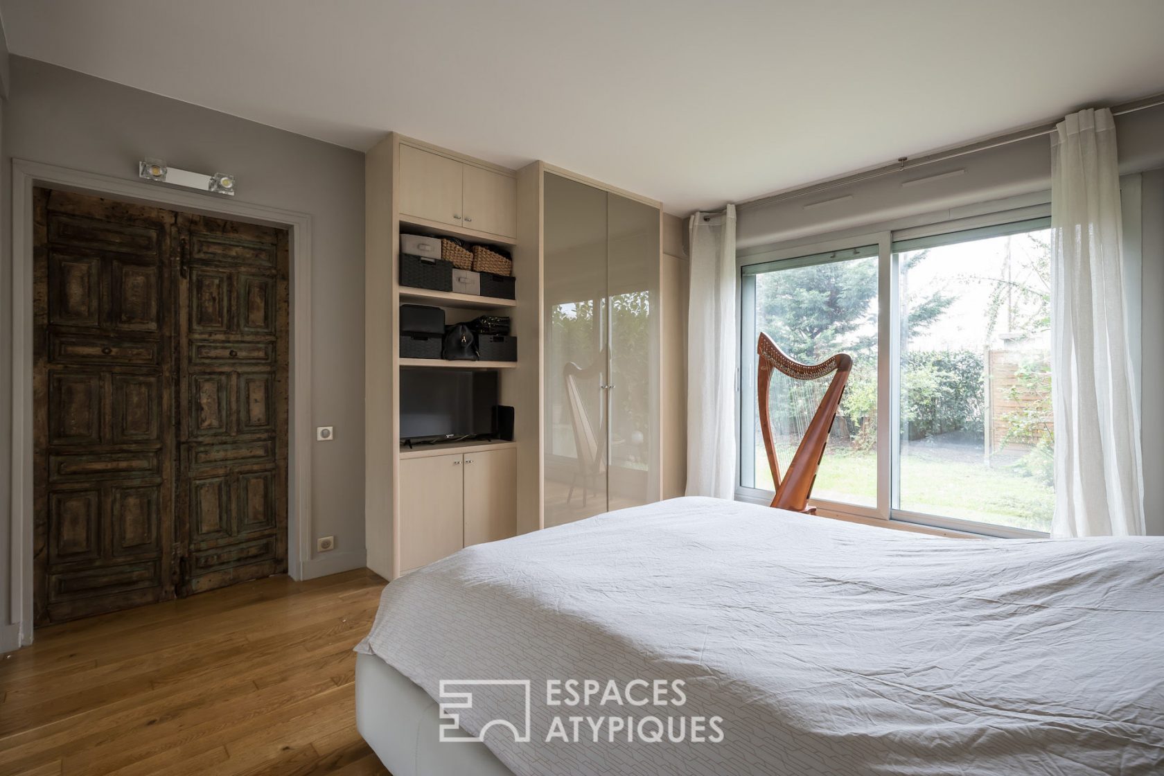 Appartement familial à Neuilly sur Seine avec jardin