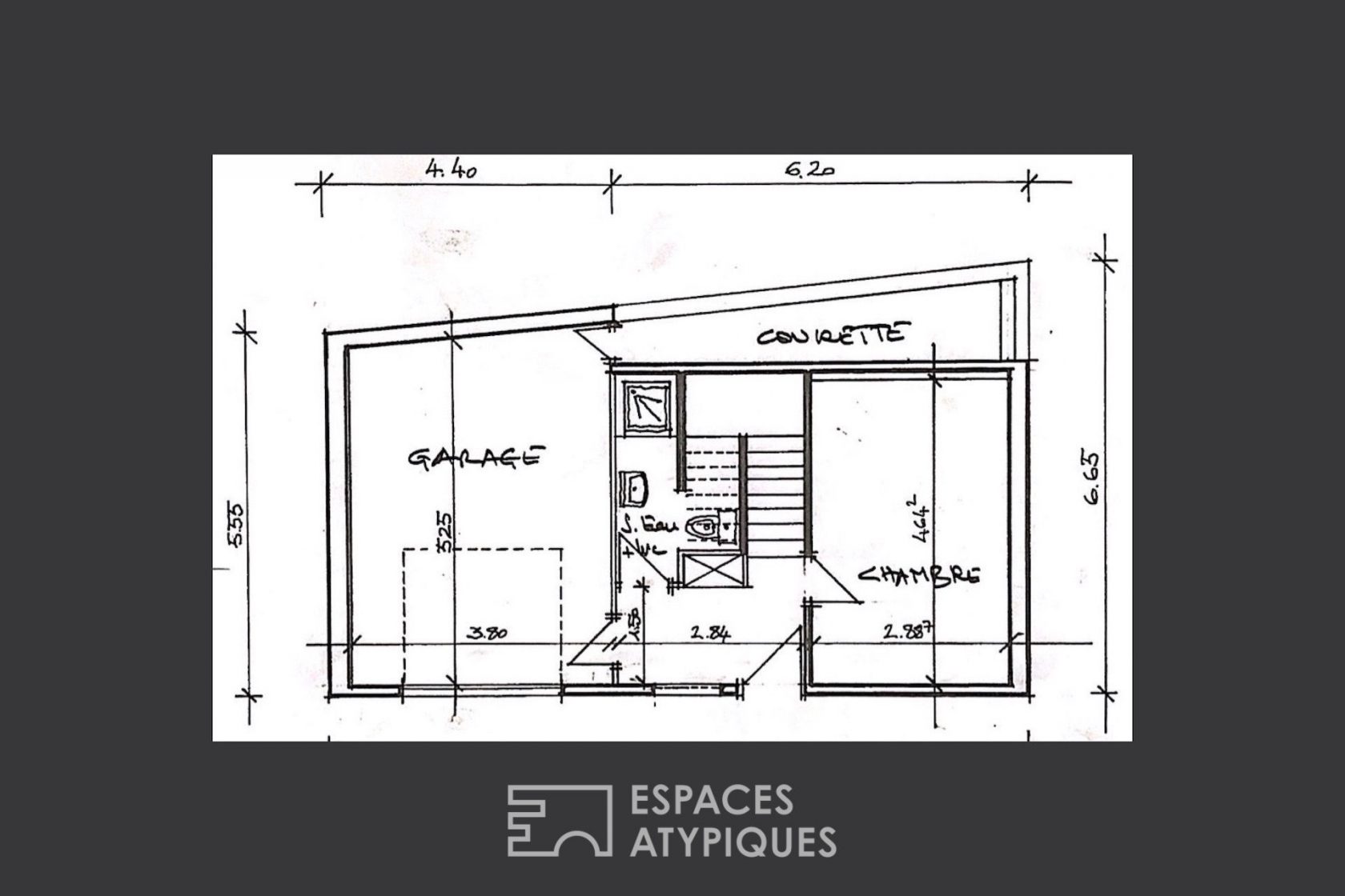 Triplex townhouse in the heart of Clamart