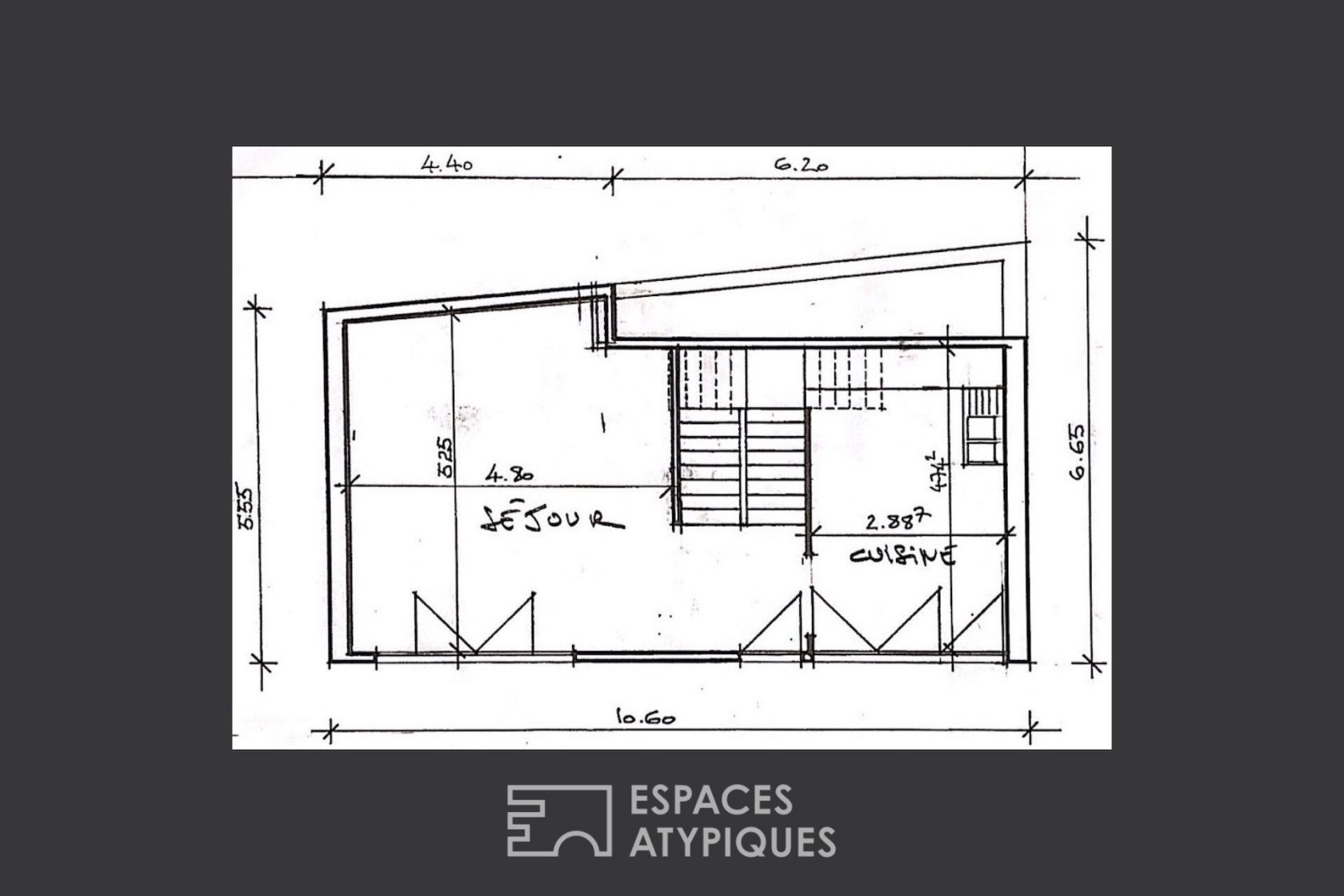 Triplex townhouse in the heart of Clamart