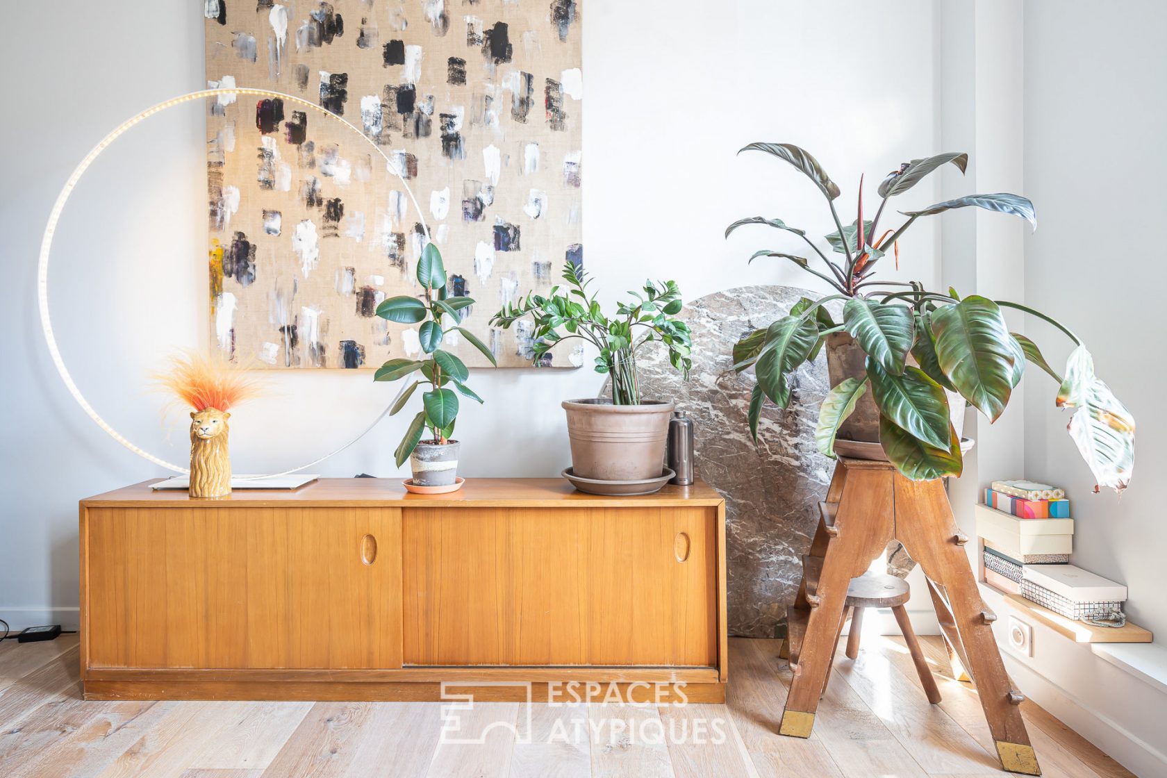 Interior designer apartment in the city center