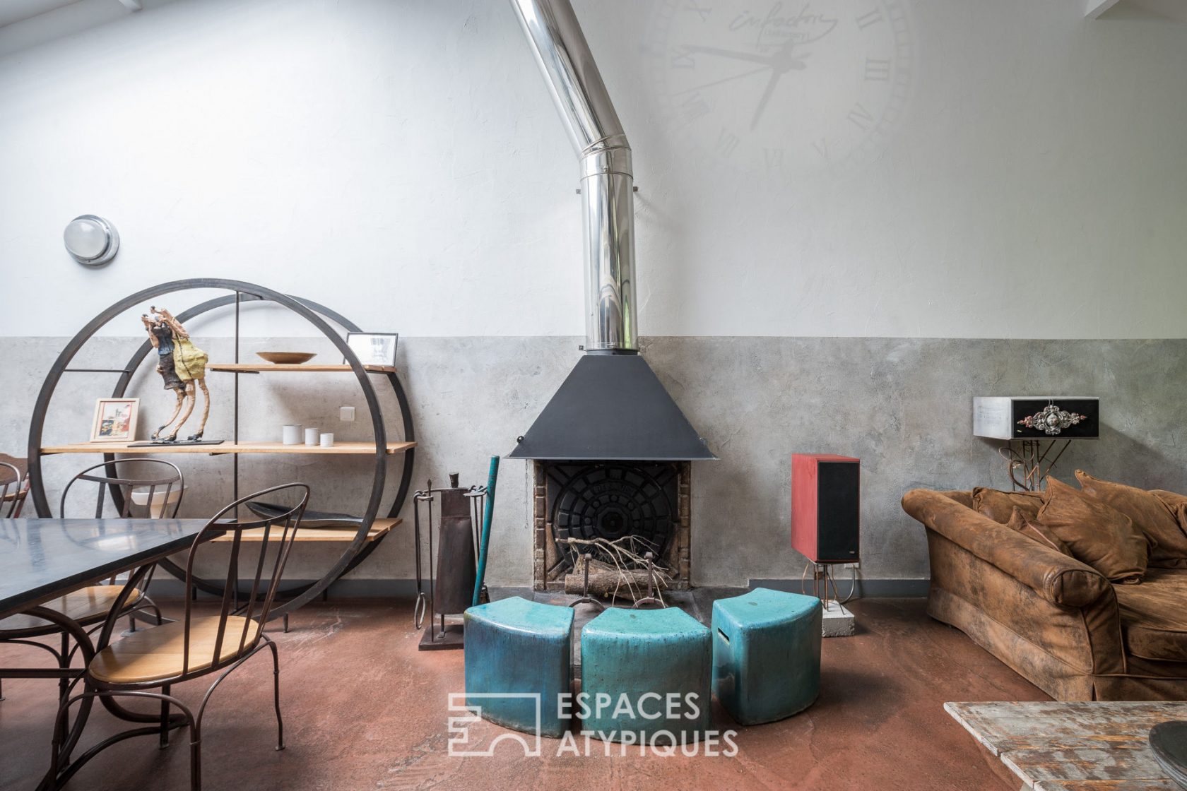 Maison loft d’architecte avec jardin