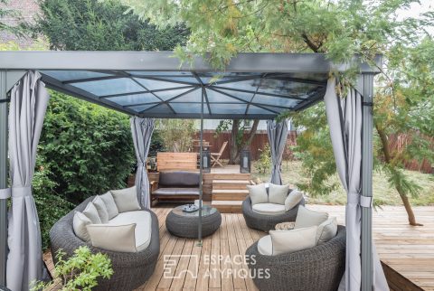 Apartment with terrace and garden in Bécon Village