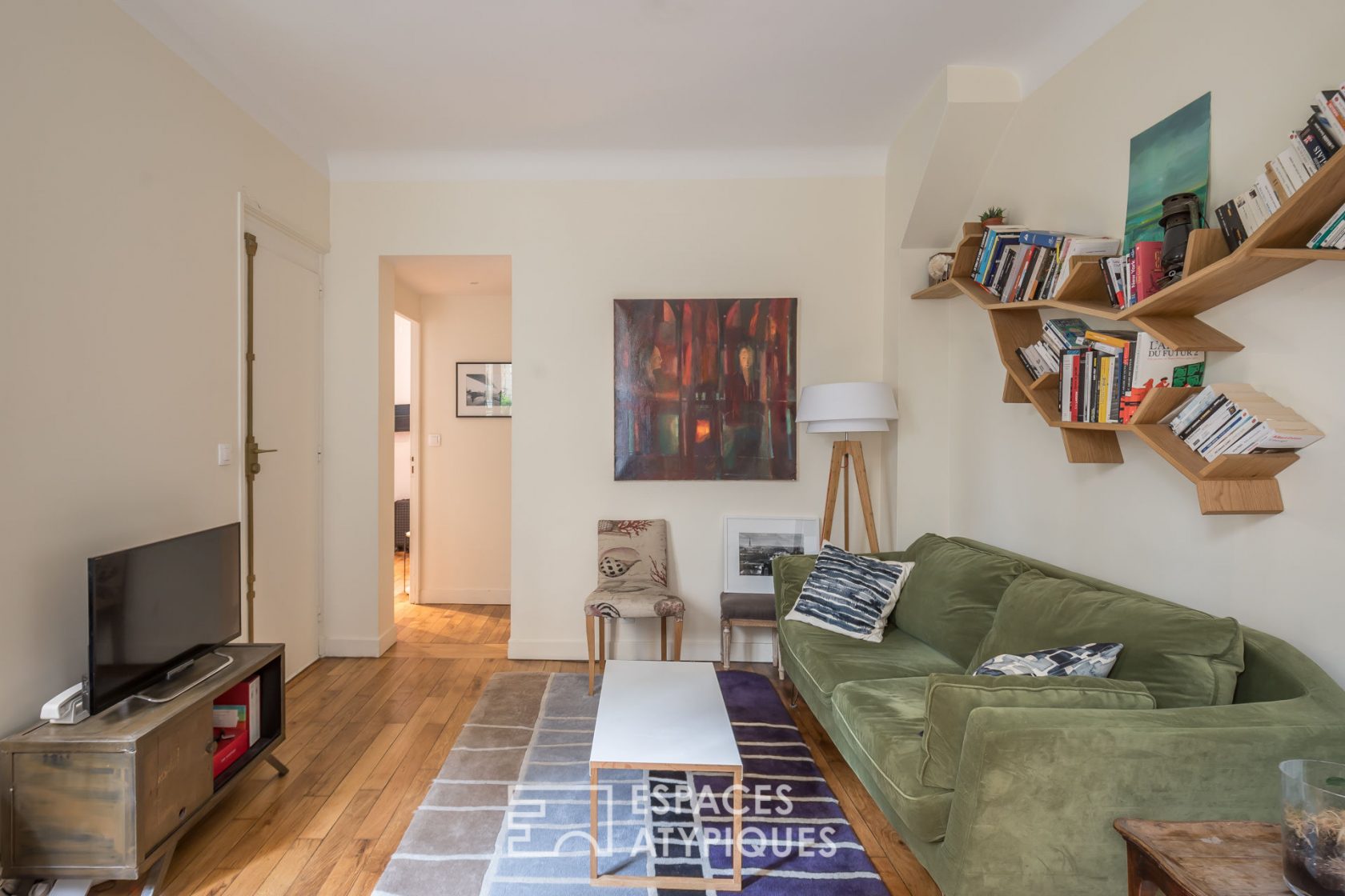 Apartment with courtyard at Jules Joffrin
