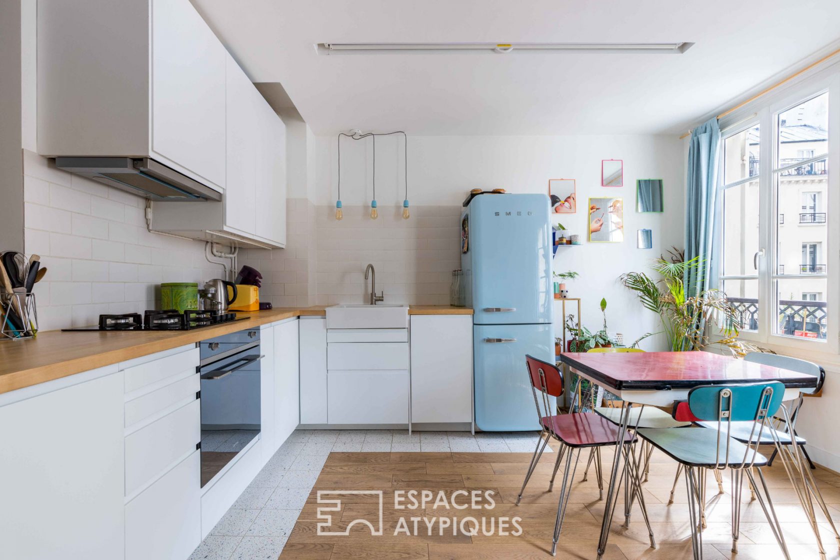 Apartment revisited in a “vintage” spirit