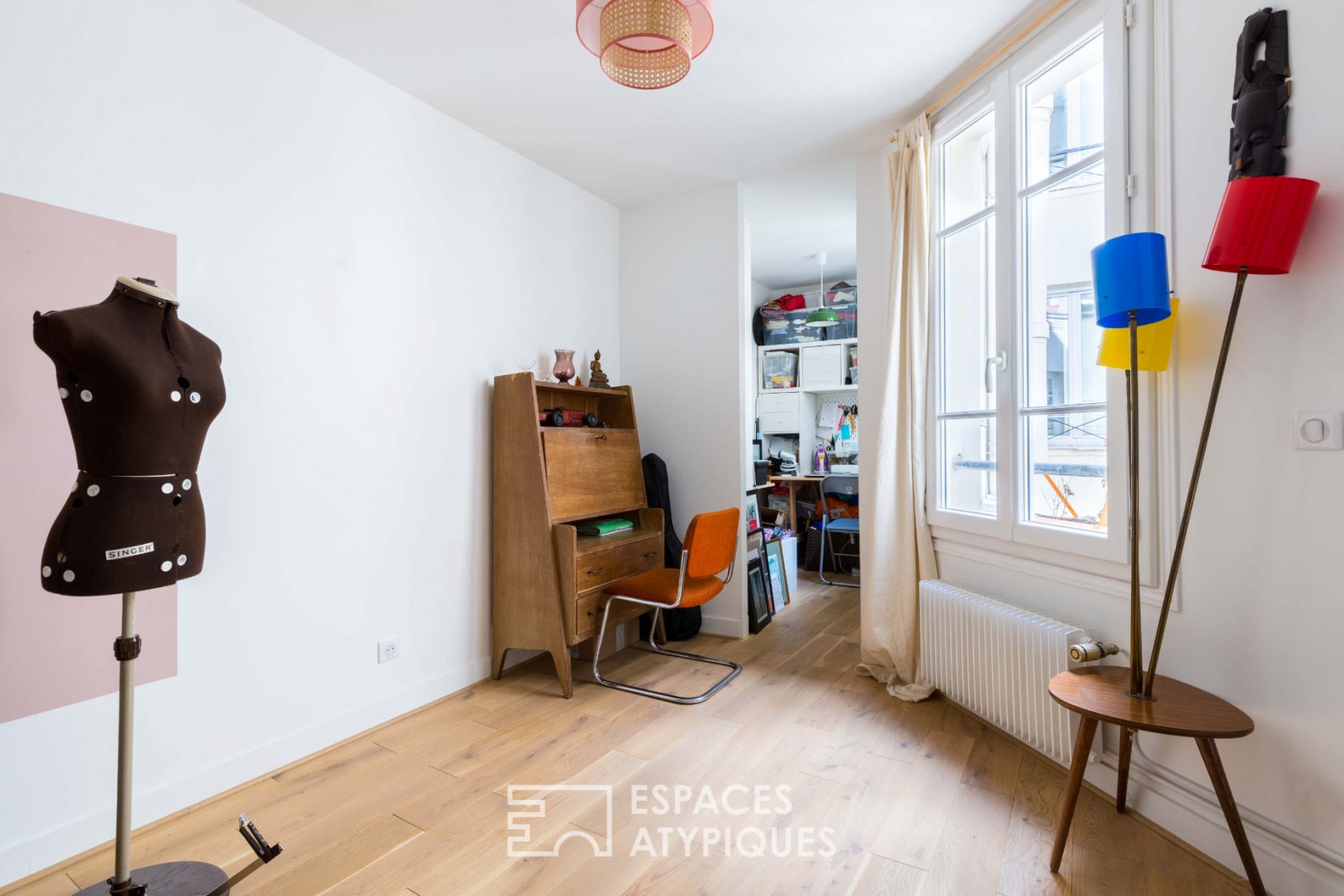 Apartment revisited in a “vintage” spirit