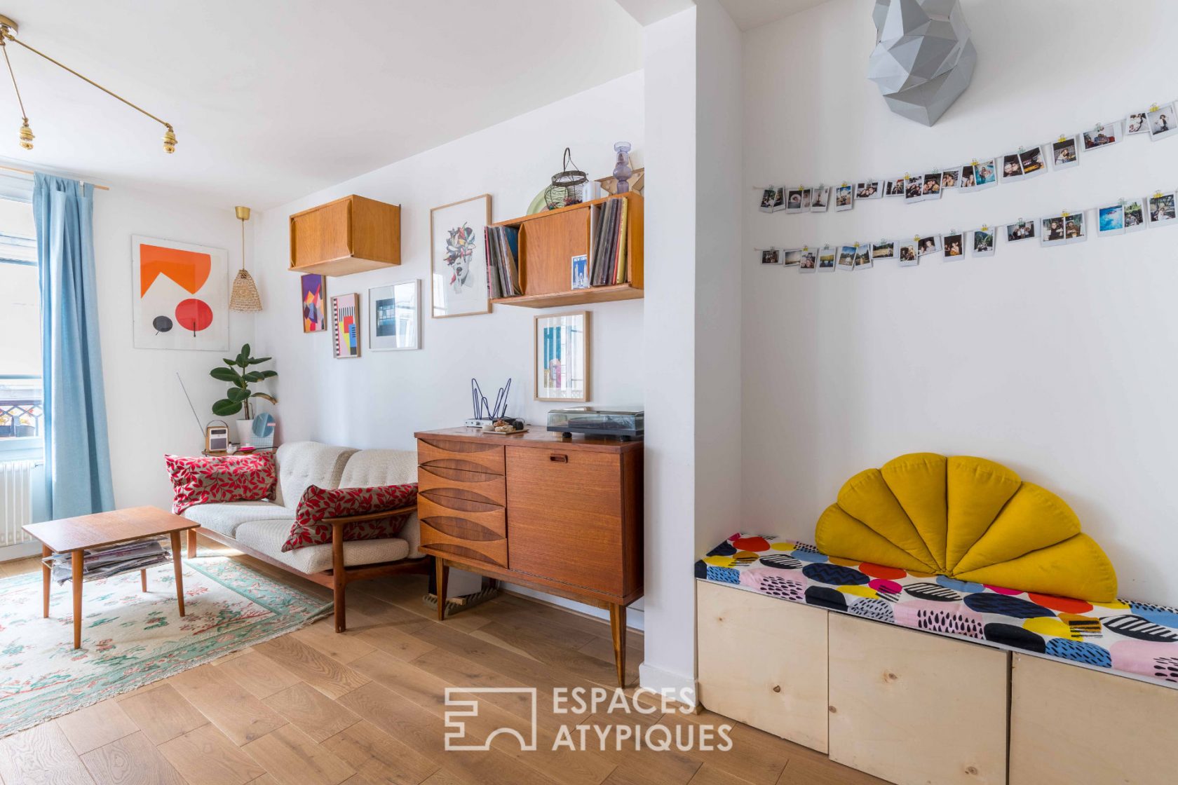 Apartment revisited in a “vintage” spirit