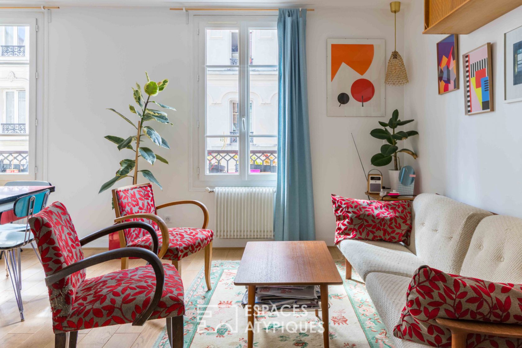 Apartment revisited in a “vintage” spirit