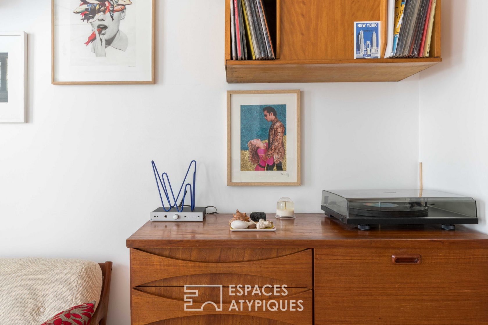 Apartment revisited in a “vintage” spirit