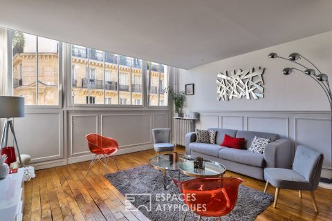 Duplex in artist studio building