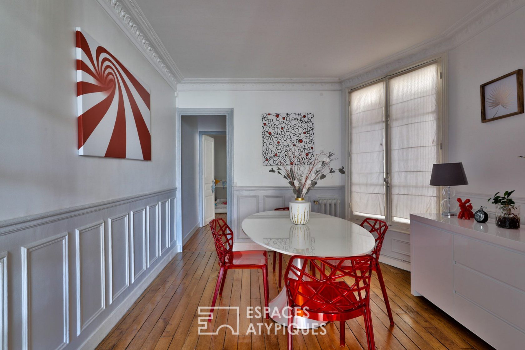 Duplex in artist studio building