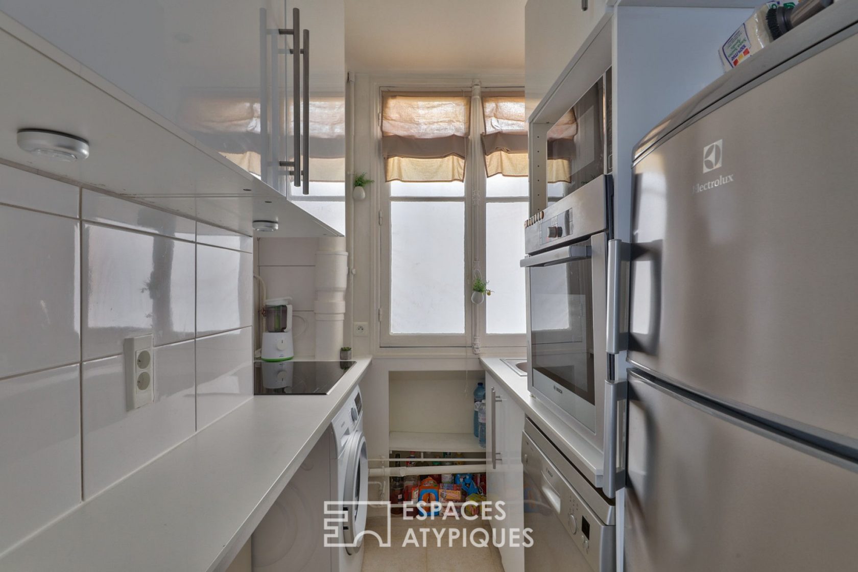 Duplex in artist studio building