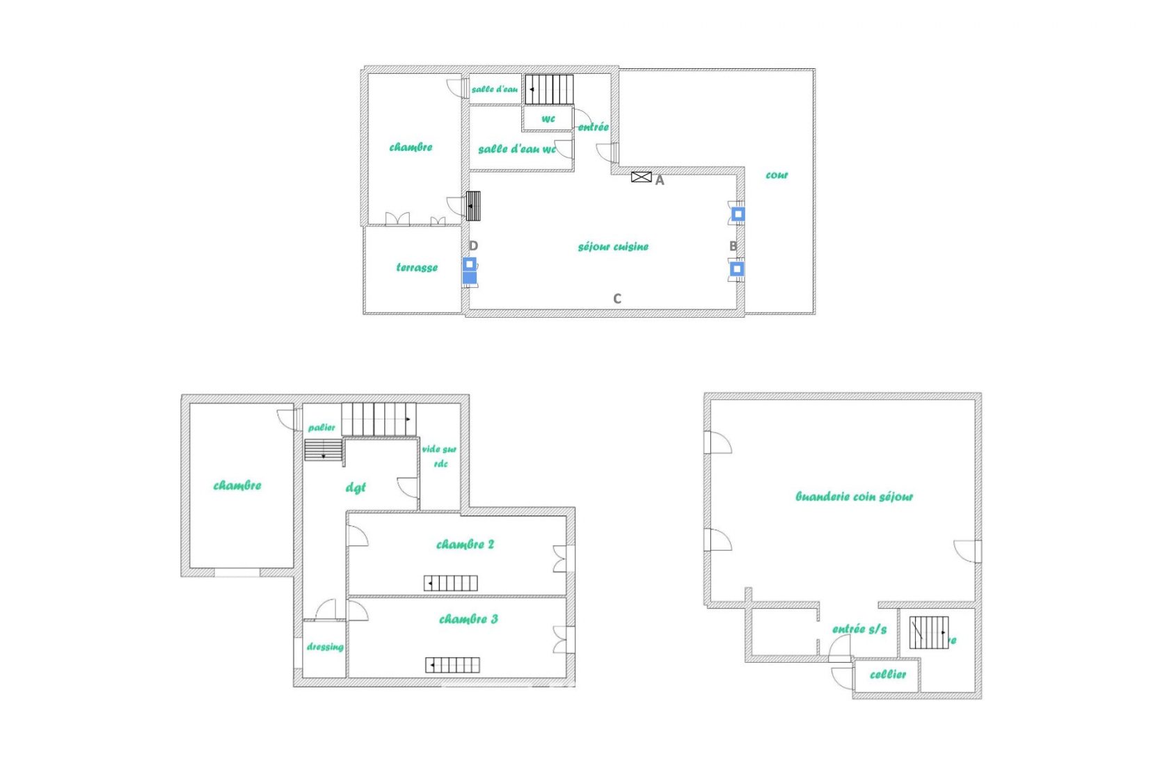 Family house with terrace