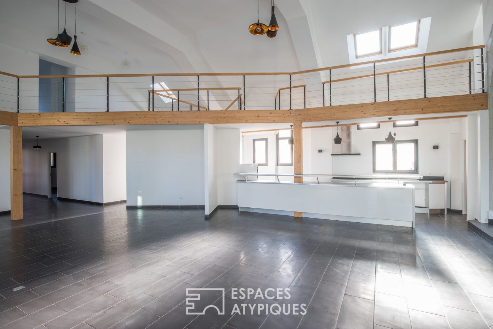 Former chapel rehabilitated with terrace and garden