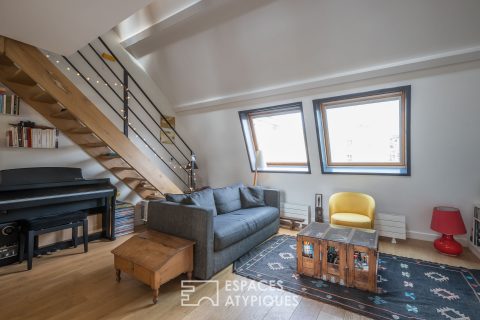 Duplex au dernier étage
