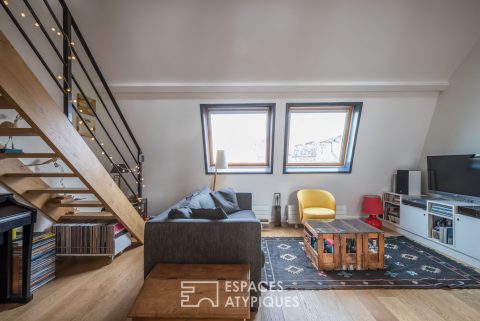 Duplex au dernier étage