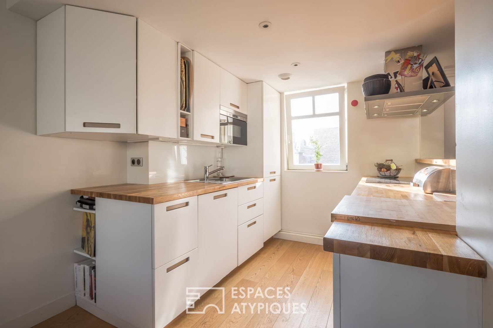 Duplex au dernier étage