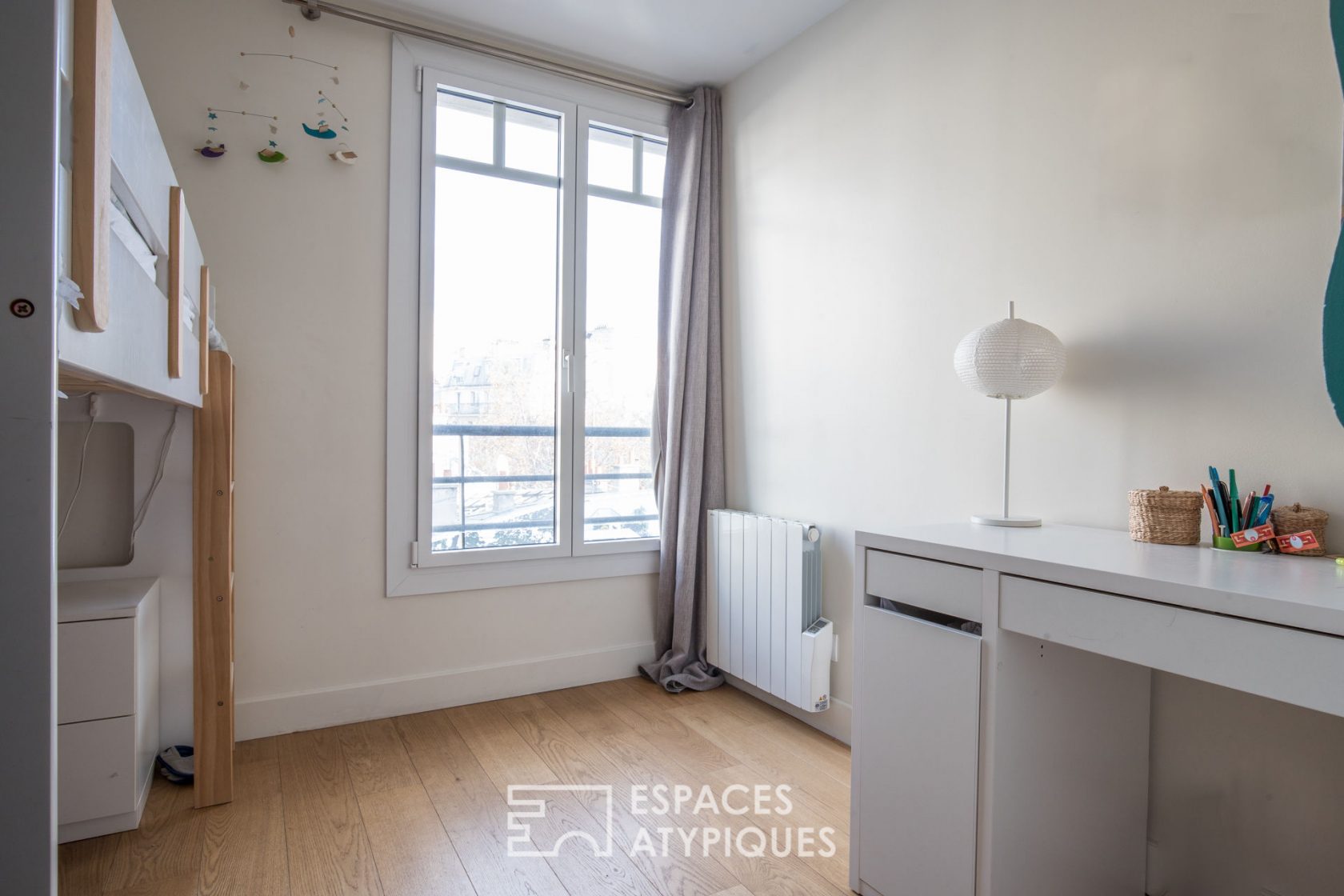 Duplex au dernier étage