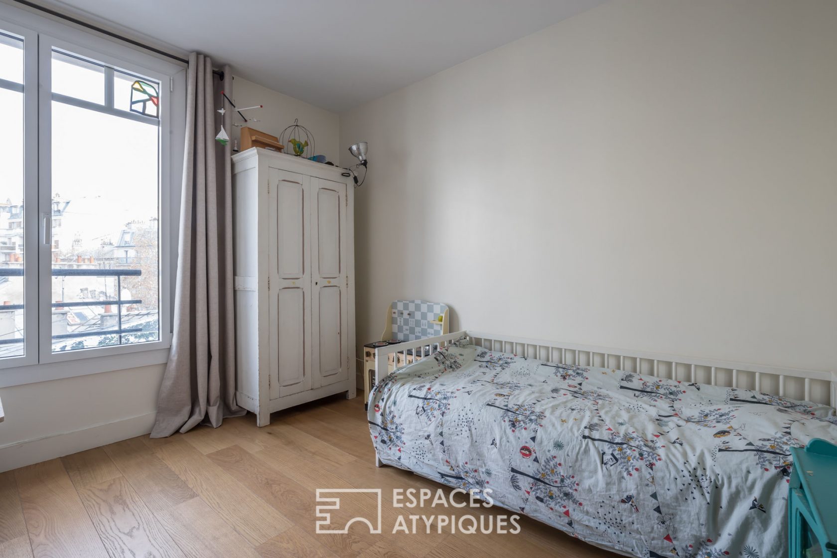 Duplex au dernier étage