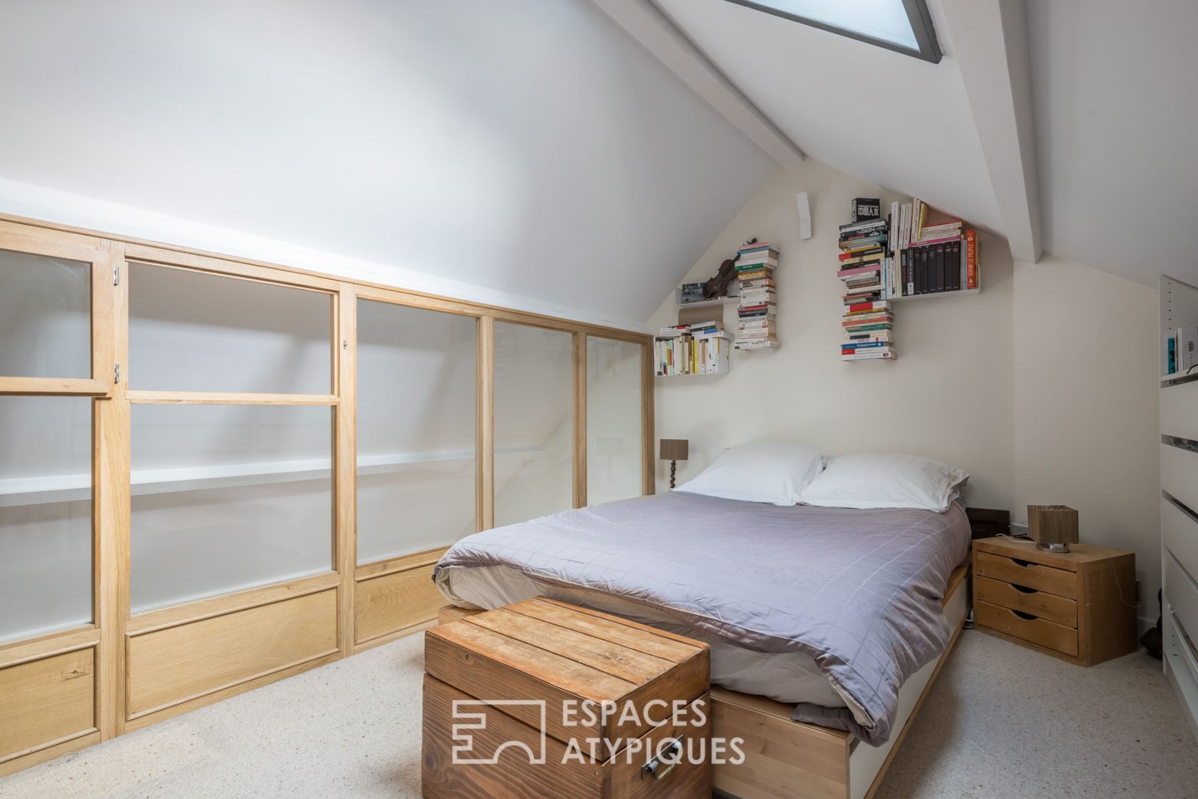 Duplex au dernier étage