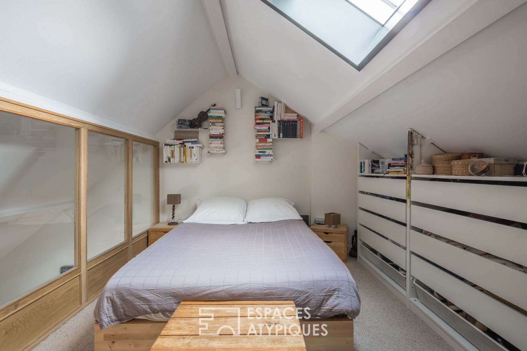 Duplex au dernier étage