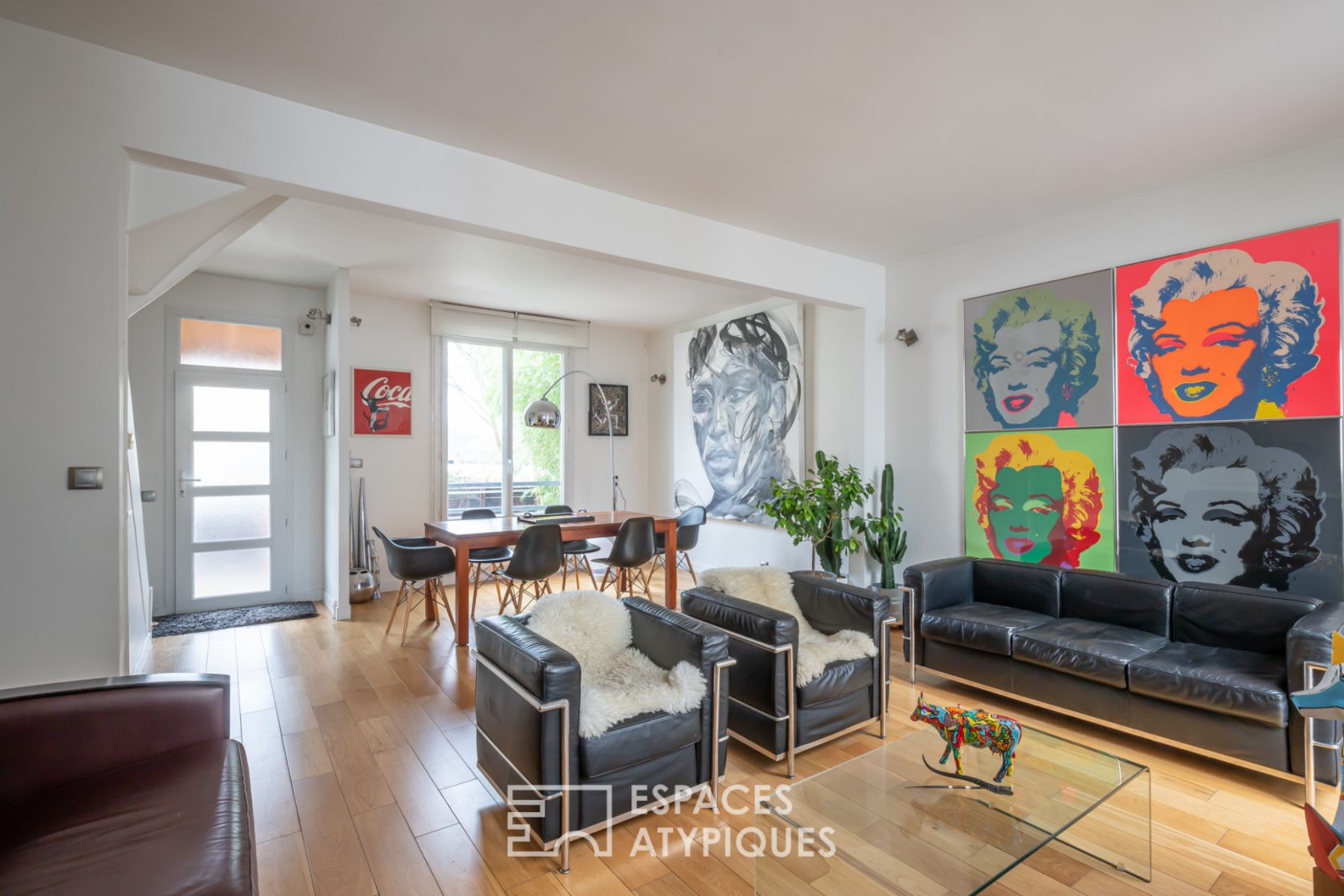 House with garden and independent studio