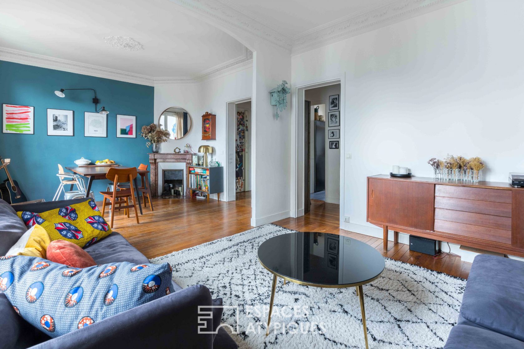 Bohemian duplex on the top floor